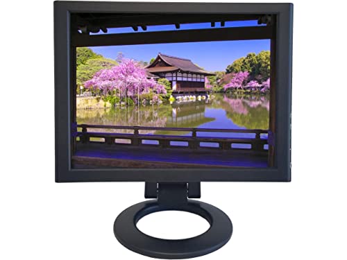 ViewEra V158HB 15インチ LCD & LED セキュリティモニター ブラック HDMI44 BNC VGA & スピーカー