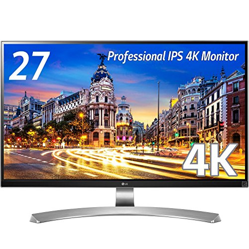 LG モニター ディスプレイ 27UD88-W 27インチ/4K(3840×2160)/IPS 非光沢/USB Type-C、HDMI×2、DisplayPort/高さ調節、ピボット対応