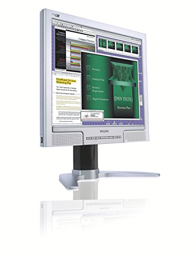 PHILIPS 17インチ LCD 600:1 1280X1024 75HZシルバー VGA Dvi 8MS Spkr Rohs 170B7CS/27