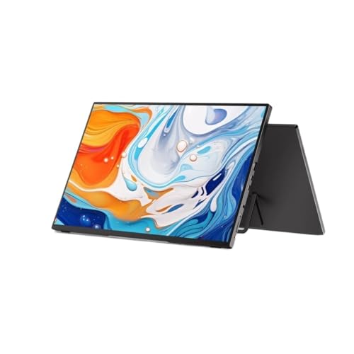 CYairong-22 ポータブルモニター 2.5K フルHD解像度 120Hz 300nits ノートパソコン 外部画面 16インチ ノートパソコン用ポータブルモニターモニター