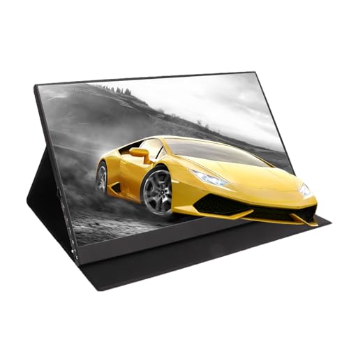 Sanpyl ポータブルモニター、17.3インチ 2560x1440 2K FHD ノートパソコンモニター Type C HDMI コンピューターディスプレイ ゲームモニター 2ウェイスピーカー付き スイッチなど Sanpyl6gz5du0bav