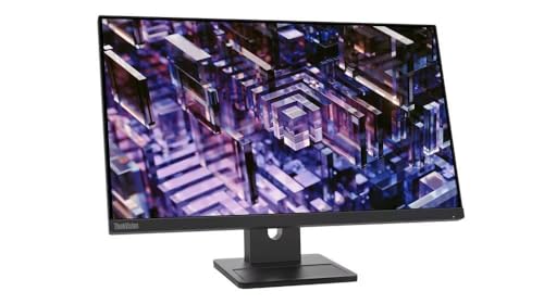 Lenovo ThinkVision E24q-30 コンピュータモニター 60.5 cm (23.8") 2560 x 1440 ピクセル 2K ウルトラHD LED ブラック 63ECGAT2EU