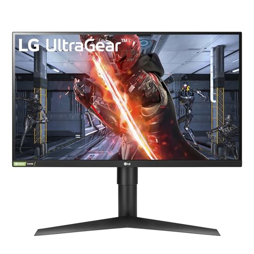 LG 27GL83A-B 27 Inch Ultragear QHD IPS 1ms NVIDIA G-SYNC Compatible Gaming Monitor