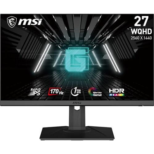 MSI 27インチFAST IPSモニター。 Optix G272QPF
