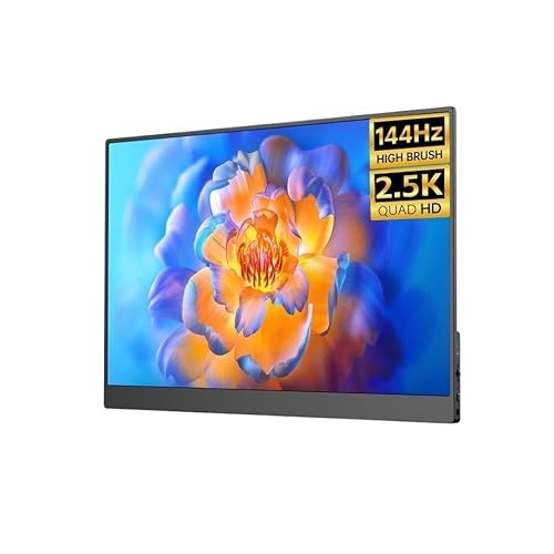CYairong-22 ポータブルモニター 17.3インチ 144hz 2.5K IPS ノートパソコン 外部拡張スクリーン 100% SRGB 300nit ノートパソコン用ポータブルモニターモニター