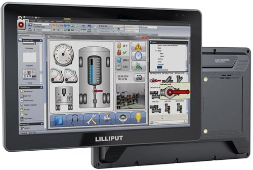 Lilliput FA1019/T 10.1インチ 1500nits 工業グレードタッチモニター HDMI/VGA POI/POS キオスク HMI & ヘビーデューティー産業機器システム用(FA1019/T -HDMI/VGAバージョン)