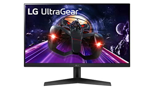LG Ultragear 24GN60R-B 24インチ ゲーミングモニター IPSディスプレイ付き 1ms GtG 144Hz HDR10 AMD FreeSync Premium ブラック