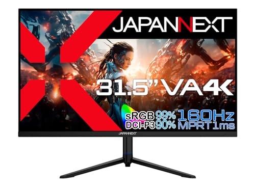JAPANNEXT PCモニター・液晶ディスプレイ JN-315V160UR-HSP [31.5インチ]