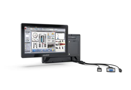 Lilliput FA1019/C 10.1インチ ノンタッチバージョン 1500 NITS 高輝度 FHD 1000:1 HDMI/VGA テレプロンプター用フリップイメージ機能付き4K 30Hz対応 (FA1019H/C- IP65定格バージョンHDMI入力のみ)