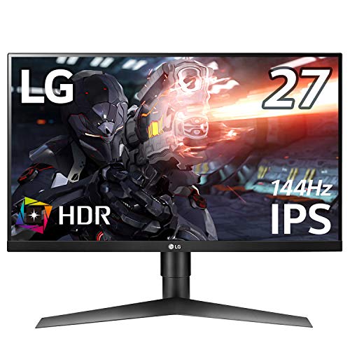 LG 27GL650F-B 27 Inch Full HD Ultragear G-Sync Compatible Gaming Monitor with 144Hz Refresh Rate and HDR 10 - Black
