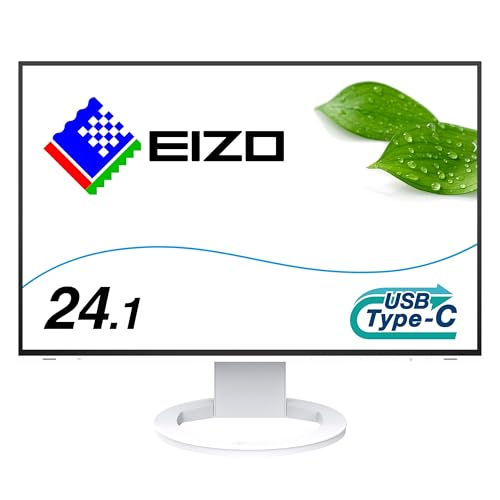 EIZO 【代引不可】EIZO PCモニター・液晶ディスプレイ FlexScan EV2485-WT [24.1インチ ホワイト]