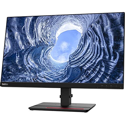 Lenovo ThinkVision T24i-20 - コンピューターモニターLED 23.8インチ、1920 x 1080 フルHD(1080p)@ 60Hz、ブラック