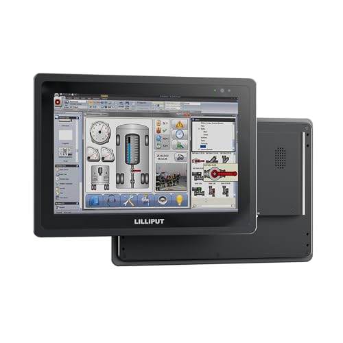 Lilliput タッチスクリーンモニター 10.1インチ 明るさ1500ニット サリバン TK1019 ブラック (TK1019/T-スタンドなし) TK1019/T-Without stand