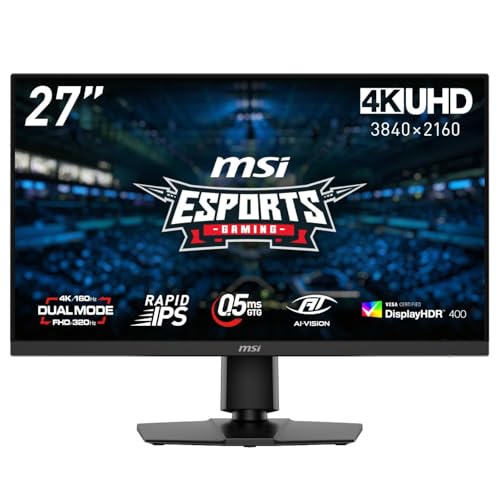 MSI （エムエスアイ） 27型ゲーミングモニター MAG 272URDF E16 MAG-272URDF-E16