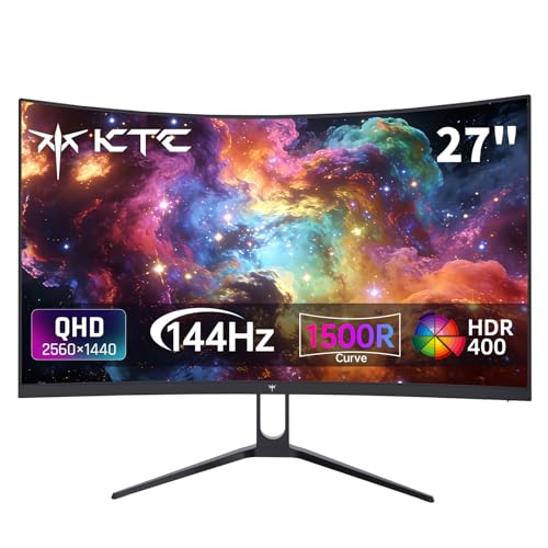 KTC 27インチ 2K ゲーミングモニター 144Hz H27S5C