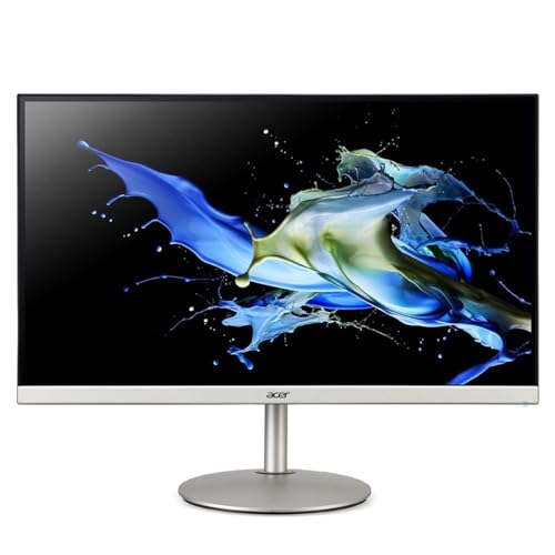Acer CB282K smiiprx 28インチ UHD 4K (3840 x 2160) IPS ゼロフレーム ホームオフィス Radeon FreeSync モニター 4ms 90% DCI-P3 高さ調節スタンド チルト&ピボット付き (ディスプレイポート、HDMI×2)、ブラック