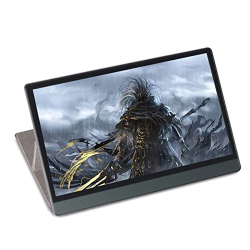 LLONGZHO ゲーミングディスプレイ 13.3インチ1080pタイプCポータブルコンピュータモニターアイケアゲームポータブルスクリーン モバイルディスプレイ
