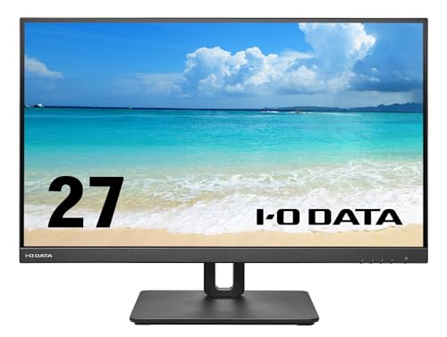 IODATA 【代引不可】IODATA PCモニター・液晶ディスプレイ LCD-CU271AB-FX [27インチ ブラック]