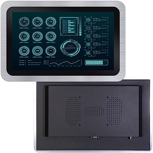 TouchWo 15.6 インチの産業埋め込まれたタッチスクリーンのモニター、作り付けのスピーカー、HD-MI、VGA、USB の開いたフレームの容量性複数のタッチ画面の産業モニター JPDM156T