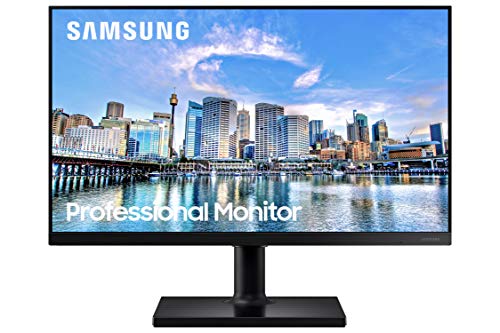サムスン SAMSUNG FT45 Series 22-Inch FHD 1080p Computer Monitor, 75Hz, IPS Panel, HDMI, DisplayPort, USB Hub, Height Adjustable Stand, 3 Yr WRNTY (LF22T454FQNXGO)