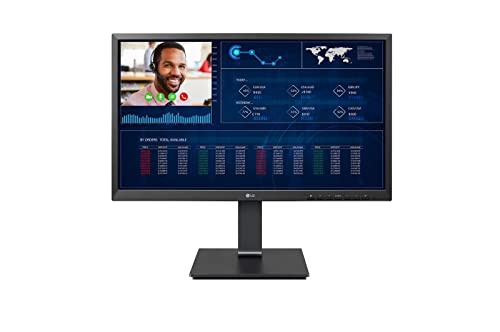 LG 24インチ 24CN650I-6N FHD IPS オールインワン シンクライアント クアッドコアプロセッサ付き IGEL® OS、FHD ウェブカメラ&スピーカー内蔵 ブラック