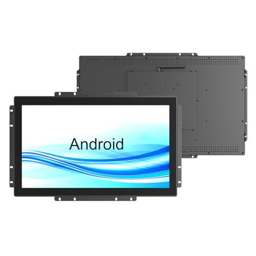 GreenTouch 21.5インチ オープンフレーム タッチスクリーン液晶モニター - Androidオールインワンコンピューター（RK3566プロセッサー、RAM 4GB、ROM 32GB搭載） - 静電容量式タッチパネル（PCAP） - 1920x1080解像度 - 16:9アスペクト比 - ブラック - フロントパネル IK08/IP65準拠 GT-TC215
