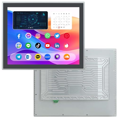 TouchWo 19 インチの産業オールインワン タッチスクリーンのモニター、アンドロイド 11 の 4G +32G、容量性複数のタッチ画面によって埋め込まれる産業モニター JPDMNF190AA