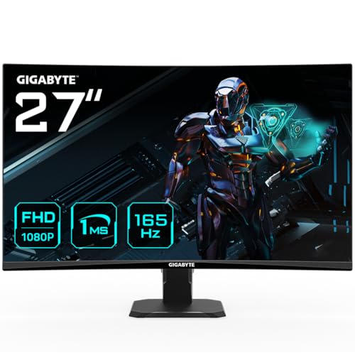 GIGABYTE GS27F écran plat de PC 68.6 cm (27") 1920 x 1080 ピクセル フルHD LCD Noir GS27F EU
