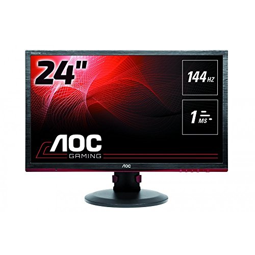 AOC G2460PF 24-Inch Free Sync Gaming LED Monitor, Full HD (1920 x 1080), 144hz, 1ms [並行輸入品]