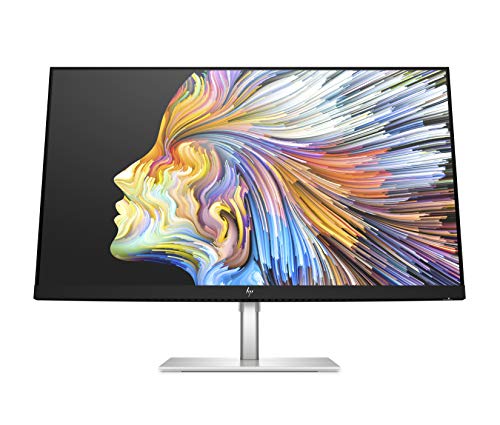 HP U28 4K HDR - IPSパネル、HDR、USB-Cポートを備えたコンテンツクリエーター用コンピューターモニター - ワイドスクリーン28インチ 工場カラーキャリブレーションと65Wノートパソコンドッキング - (1Z978AA)