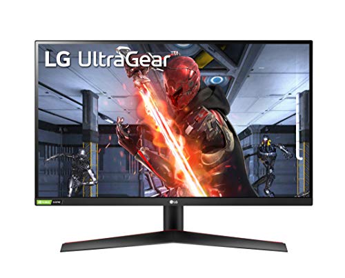 LG 27GN600-B Ultragear 27インチ IPS LED FHD G-Sync 対応モニター HDR (DisplayPort、HDMI) - ブラック