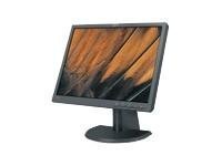 Lenovo 20.1IN LCD 700:1 1600X1200 60HZ Thinkvision L201P ブラック VGA Dvi。 9320HB1