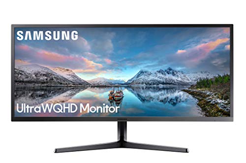 サムスン Samsung 34インチクラスウルトラワイドモニター、21:9ワイドスクリーン、S34J552WQNXZA。 LS34J552WQNXZA