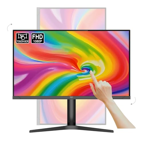 Chengying タッチスクリーンモニター | 27インチFHD | 超狭いベゼルモニター | オンセルタッチディスプレイ | TM001Ultraシリーズ TM001U2701B