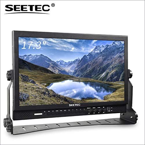 SEETEC P173-9HSD 17.3" Broadcast Studio Video Monitor IPS Full HD 8 Bit 1920×1080 3G SDI 4K HDMI for Professional Live Event Post Production_並行輸入