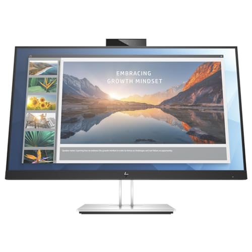 HP E24d G4 コンピューターモニター 23.8インチ 1920 x 1080 ピクセル フルHD ブラック