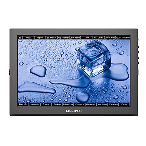 Lilliput TM-1018/O/P - タッチスクリーンメニュー付き10インチHDMIフィールドモニター