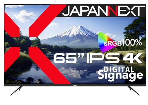JAPANNEXT 液晶ディスプレイ 65型/3840×2160/ブラック JN-IPS65UHD-U