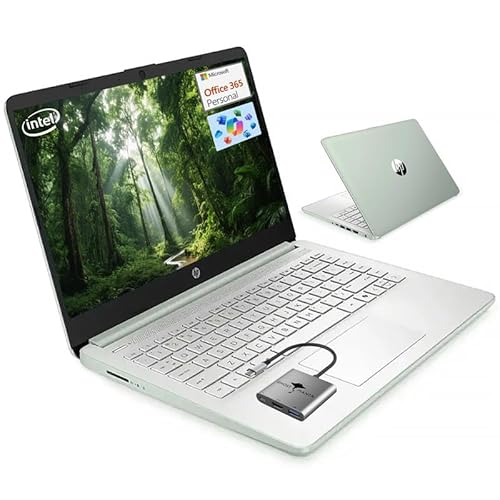 HP 14 学生用ノートパソコン 新学期 クアッドコアプロセッサー (最大3.6GHz) HP