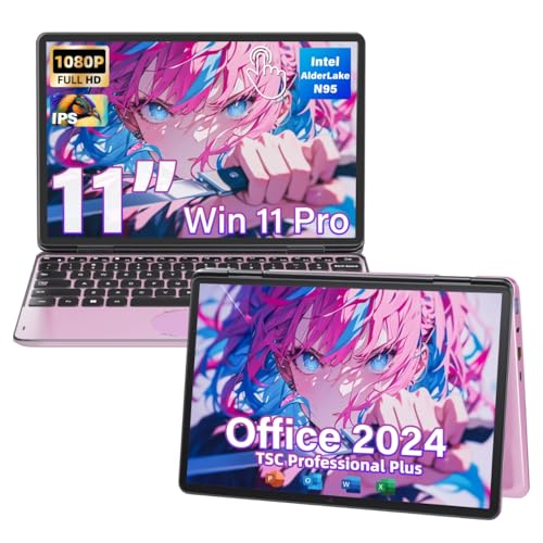 Lzwcan 2in1ノートパソコンタッチパネル 360°回転・10.