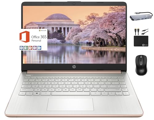 HP (エイチピー) 2024 プレミアム Newest HP 14 Inch Laptop
