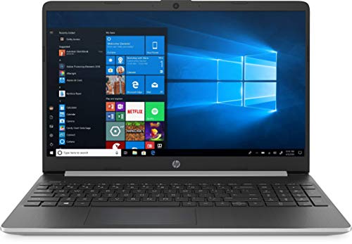 HP 15.6インチ HD タッチスクリーン ノートパソコン Intel Core i3-1005G1 8GB DDR4 RAM 128GB SSD HDMI Bluetooth 802.11/b/g/n/ac Windows 10 15-dy1731ms シルバー HP