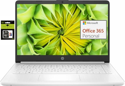HP 14 プレミアム HD ポータブル ノートパソコン 学生 ビジネス、クアッドコア Intel HP