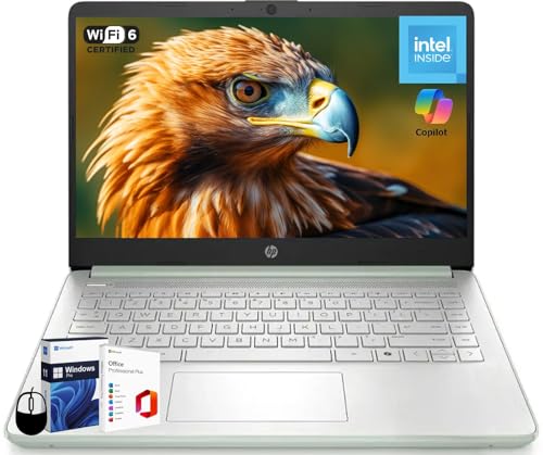 HP (エイチピー) 2025 ノートパソコン 学生ビジネス用 Intelプロセッサー HP 14 Inch Laptop