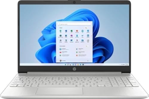 HP Core i3-1215U 8GB｜15.6インチタッチスクリーンノートパソコン-HD (1366 x 768)-Intel 第12世代Core i3 1215U- 8GBメモリ - 256GB SSD - ナチュラルシルバーHDMI、Wi-Fi(15-DY5033DX)、4.1ギガヘルツ- DealExpressアクセサリー