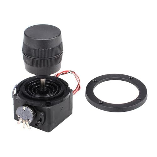 Bbajszx Three-D 3 軸ジョイスティックポテンショメータボタン ZY-D300B-R2 5Kohm 3D コントローラ産業用および科学用ワイヤー付き ZY-D300B-R2 3D モニターキーボードボール Joyrode コントローラ写真用