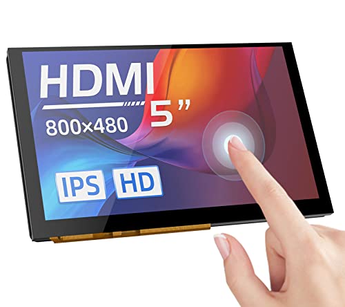 BIGTREETECH 5インチHDMIタッチスクリーンディスプレイ800x480、IPS 160°視野角モニター Sovol-SV08 Raspberry-Pi 4B, 3B, Banana Pi、Windows 10 8 7に対応 KINGPRINTER-1040000034
