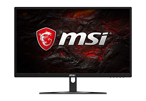 MSI Full HD FreeSync Gaming Monitor 24" Curved Non-Glare 1ms LED Wide Screen 1920 X 1080 75Hz Refresh Rate (Optix G241VC)_並行輸入