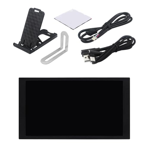 ZYHARUKO 5.25インチ USB Type C ディスプレイ セカンダリ LCD コンピューター CPU GPU PC スクリーン LCD モニター 電源 デスクトップ スイッチングディスプレイ