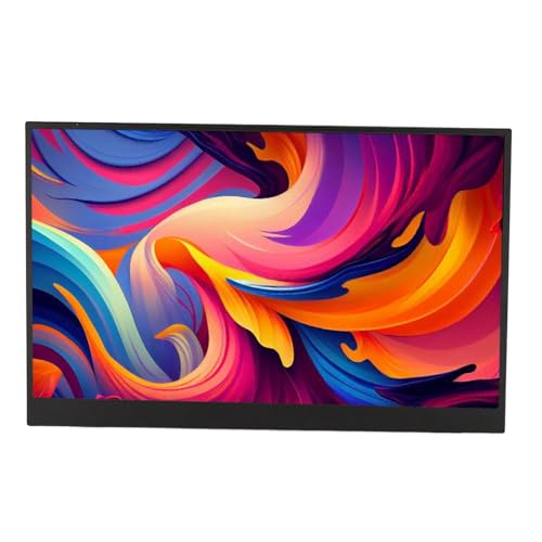 Elprico ポータブルモニター 15.6 インチ HD 1080P USB C、HDMI コンピュータディスプレイ HD IPS ゲーミングモニター、調節可能なスタンド付き、タイプ C ポートラップトップポータブルディスプレイゲーム用セカンドスクリーン Elprin9z3ctod4h